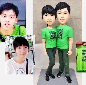 Surprise Gift Custom Handmade Your 3D Portrait Art Doll from Photos
